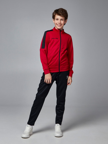 Детский спортивный костюм KELME Tracksuit (Red/Black)