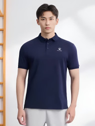 Футболка-поло KELME Short Sleeve Polo Shirt Dark Blue