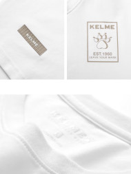 Футболка KELME Round Neck Short Sleeve T-Shirt White