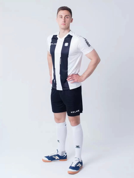 Футбольная форма KELME S/S Football Set (White/Black)