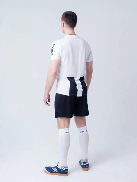 Футбольная форма KELME S/S Football Set (White/Black)