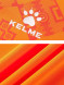 Футбольная форма KELME Short-Sleeved Football Suit (Orange/Blue)