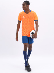 Футбольная форма KELME Short-Sleeved Football Suit (Orange/Blue)