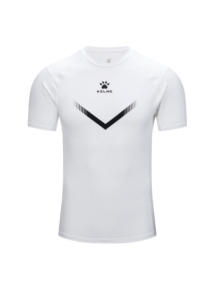 Термобелье (верх) KELME Short Sleeve Tights White