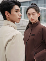 Пуховик KELME Women's Short Down Jacket Brown