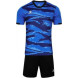 Футбольная форма KELME Short Sleeve Football Suit (Blue/Black)
