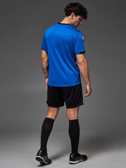 Футбольная форма KELME Short Sleeve Football Suit (Blue/Black)