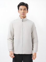 Демисезонная куртка KELME Stand Collar Cotton Coat Grey