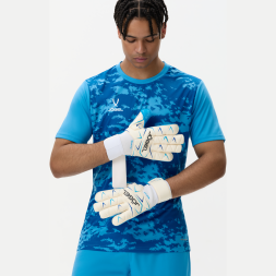 Перчатки вратарские JOGEL Legend UL4 Aqua Roll Negative, белый