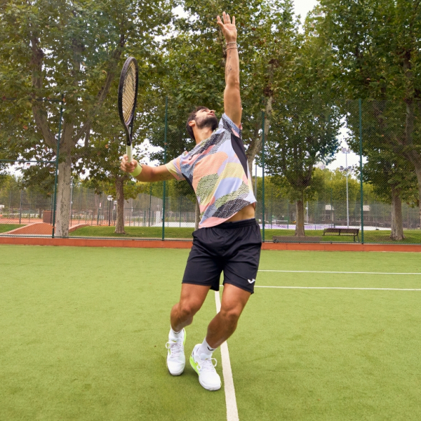 CAMISETA MANGA CORTA CHALLENGE NEGRO