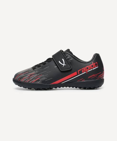 БЕЗ УПАКОВКИ Бутсы многошиповые JOGEL Rapido TF Black/grey, детский
