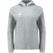 Худи на молнии женское JOGEL ESSENTIAL Athlete Hooded FZ Jacket W, серый