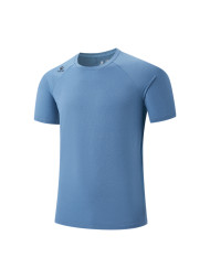 Футболка KELME Crew Neck Short-sleeved T-shirt Blue