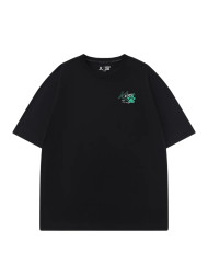 Футболка KELME Crew Neck Short-sleeved T-shirt Black