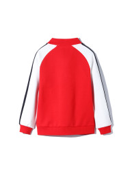 Детская олимпийка KELME Cardigan Sweater For Girls (Red/White)