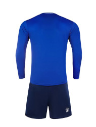 Детская футбольная форма KELME Long-Sleeved Football Suit (Blue/Dark Blue)