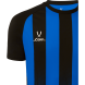 Футболка игровая JÖGEL CAMP Striped Jersey, синий/черный, детский