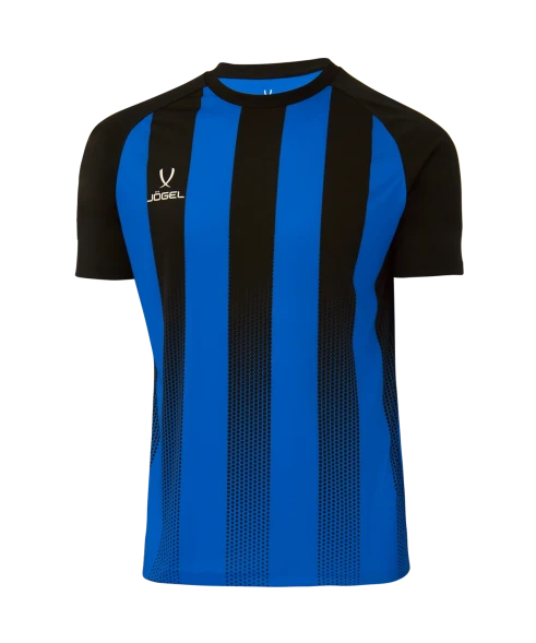 Футболка игровая JOGEL CAMP Striped Jersey, синий/черный, детский