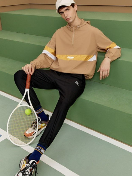 Анорак KELME Woven Half Cardigan Coat Brown