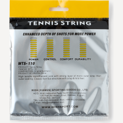 Струна для теннисной ракетки WISH String WS-110, серый