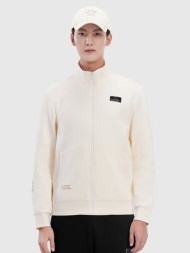 Олимпийка KELME Knitted Stand Collar Jacket White
