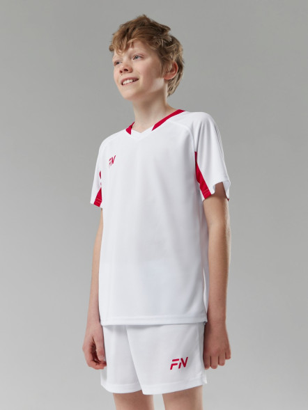 Детская футбольная форма FN Fame Kid (White/Red)