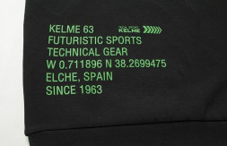 Свитшот KELME Men's Round Neck Sweater Black