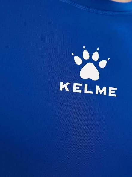 Термобелье (верх) утепленное KELME Men's Long Sleeve T-Shirt Blue