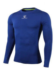 Термобелье (верх) утепленное KELME Men's Long Sleeve T-Shirt Blue