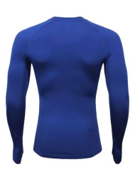 Термобелье (верх) утепленное KELME Men's Long Sleeve T-Shirt Blue