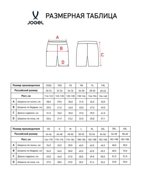 Шорты тренировочные с карманами JOGEL PREMIER PerFormDRY Spartak Training Z Shorts, черный