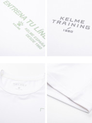 Футболка KELME Round Neck Short Sleeve T-Shirt White