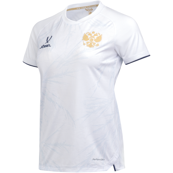 Футболка игровая женская JOGEL NATIONAL PerFormDRY Away Jersey W, белый