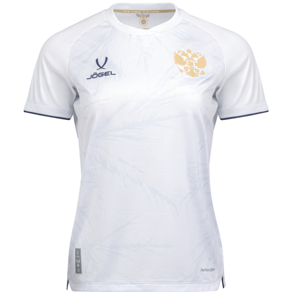 Футболка игровая женская JOGEL NATIONAL PerFormDRY Away Jersey W, белый