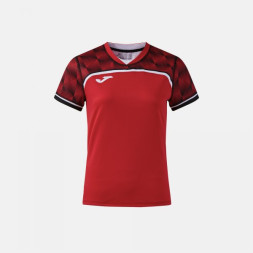 ФУТБОЛКА С КОРОТКИМ РУКАВОМ IRON HANDBALL PRO КРАСНЫЙ ЧЁРНЫЙ