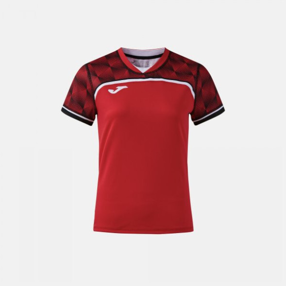 ФУТБОЛКА С КОРОТКИМ РУКАВОМ IRON HANDBALL PRO КРАСНЫЙ ЧЁРНЫЙ