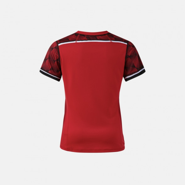 ФУТБОЛКА С КОРОТКИМ РУКАВОМ IRON HANDBALL PRO КРАСНЫЙ ЧЁРНЫЙ