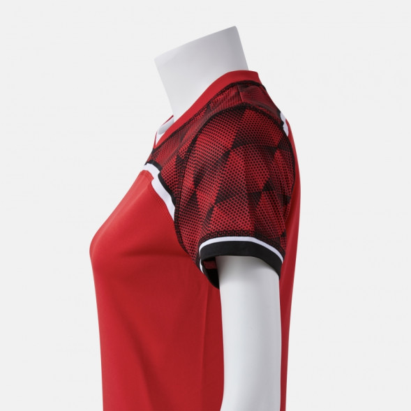 ФУТБОЛКА С КОРОТКИМ РУКАВОМ IRON HANDBALL PRO КРАСНЫЙ ЧЁРНЫЙ