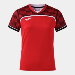 ФУТБОЛКА С КОРОТКИМ РУКАВОМ IRON HANDBALL PRO КРАСНЫЙ ЧЁРНЫЙ