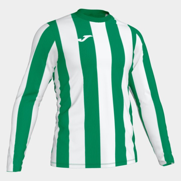 Футболка игровая JOMA с длинным рукавом INTER Зеленый-белый