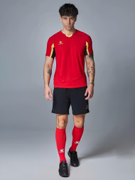 Футбольная форма KELME Short-Sleeved Football Suit (Red/Black)