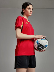 Футбольная форма KELME Short-Sleeved Football Suit (Red/Black)